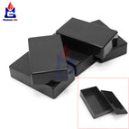 1 Pack Hot Sale Enclosure Instrument Case Electrical Supplies DIY 100X60X25MM Black Plastic Electronic Project Box