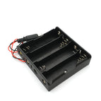 1 Pcs 2/3/4/Slot 18650 Battery Holder 18650 Battery Storage Box Case With DC 5.5x2.1mm Plastic + Meta DIY Series Connection