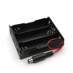 1 Pcs 2/3/4/Slot 18650 Battery Holder 18650 Battery Storage Box Case With DC 5.5x2.1mm Plastic + Meta DIY Series Connection