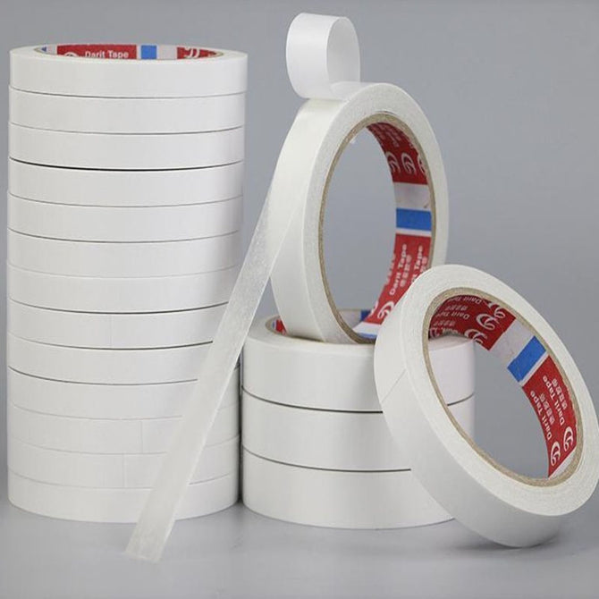 1 roll 20meter Hot Super Strong Double Faced Powerful Adhesive Tape paper Double Sided Tape For Mounting Fixing Pad Sticky