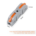 10/30/50/100 pcs Electrical Wire Connector Push-in Terminal Block Universal Fast Wiring Cable Connectors For Cable Connection