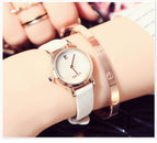 10 Colors GUOU Women Calendar Watches Lady's Luxury Wristwatch Genuine Leather Dress Watch Quartz watch Bracelet Clocks Dropship