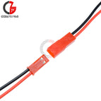 10 Pairs 100mm 10cm Male Female Connector JST Plug Cable For RC BEC Battery Helicopter DIY FPV Drone Quadcopter