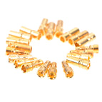 Gold Plated Banana Plug Jack Connector Set - Golden (3.5mm / 10 Pairs) wholesale bulk price