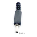 10 pcs/lot DC power plug 9mm length 5.5*2.1MM 3.5*1.3MM 30V 1A Electric Connectors Male Mount Jack Plug Wire Terminals Adapter