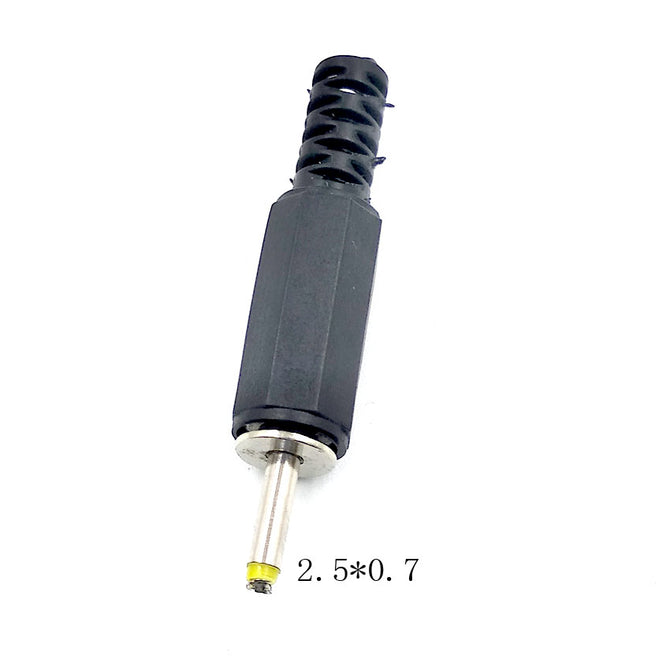 10 pcs/lot DC power plug 9mm length 5.5*2.1MM 3.5*1.3MM 30V 1A Electric Connectors Male Mount Jack Plug Wire Terminals Adapter