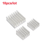 10 pcs/lot Raspberry Pi 3 Heat Sink Aluminum Cooler Radiator Heatsinks for Raspberry Pi 3 Model B 3B Plus
