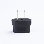 100 Pcs/lot High quality European Euro Eu AU to US/USA Plug Power Socket Travel Charger Adapter Plug Outlet Converter Adapter