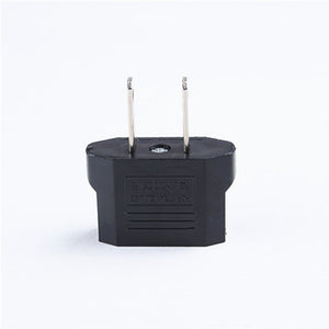 100 Pcs/lot High quality European Euro Eu AU to US/USA Plug Power Socket Travel Charger Adapter Plug Outlet Converter Adapter