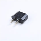 100 Pcs/lot High quality European Euro Eu AU to US/USA Plug Power Socket Travel Charger Adapter Plug Outlet Converter Adapter