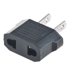 100 Pcs/lot High quality European Euro Eu AU to US/USA Plug Power Socket Travel Charger Adapter Plug Outlet Converter Adapter