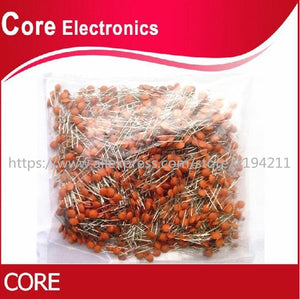 1000 PCS 1nF/50V DIP-2 Ceramic disc capacitor(150PF 200PF 220PF 270PF 300P 330P 390P 470P 560P 680P 2.2NF 3.3NF 4.7NF