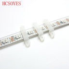 1000 pcs Silicon clip led Connector rgb chip  For 8mm 10mm 12mm Width PCB Light Strip Flexible Light Strips fixing holder