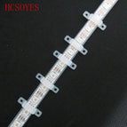1000 pcs Silicon clip led Connector rgb chip  For 8mm 10mm 12mm Width PCB Light Strip Flexible Light Strips fixing holder
