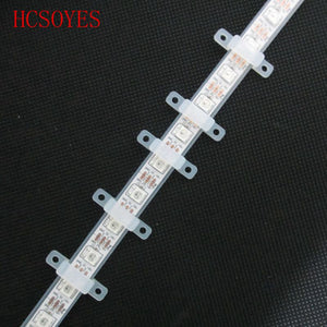 1000 pcs Silicon clip led Connector rgb chip  For 8mm 10mm 12mm Width PCB Light Strip Flexible Light Strips fixing holder