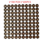 1000pcs 500pcs 100pcs 50pcs LED 1W 3W 5W PCB High Power LED Heat Sink Aluminum 20MM Base Plate Color White Blake