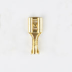 100Pcs/Lot 2.8/4.8/6.3mm Female and Male Crimp Terminal Connector Gold Brass/Silver Car Speaker Electric Wire Connectors Set