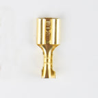 100Pcs/Lot 2.8/4.8/6.3mm Female and Male Crimp Terminal Connector Gold Brass/Silver Car Speaker Electric Wire Connectors Set
