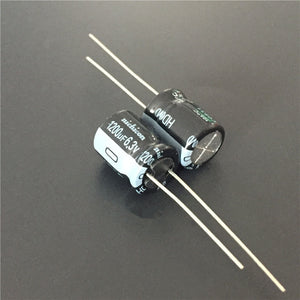 100pcs 1200uF 6.3V NICHICON HD Series 10x12.5mm Extremely Low Impedance 6.3V1200uF Aluminum Electrolytic Capacitor