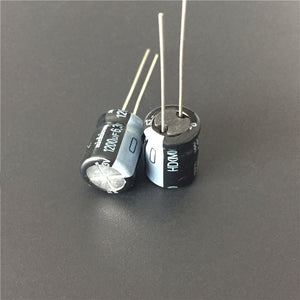100pcs 1200uF 6.3V NICHICON HD Series 10x12.5mm Extremely Low Impedance 6.3V1200uF Aluminum Electrolytic Capacitor