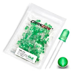 100pcs 5mm Flashing LED Light Emitting Diode Lamp Bulb RGB White Red Blue Green Yellow 3V Flickering Blinking Arduino Indicator