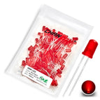 100pcs 5mm Flashing LED Light Emitting Diode Lamp Bulb RGB White Red Blue Green Yellow 3V Flickering Blinking Arduino Indicator