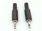 100pcs Audio Male 2.5mm Plug Jack Soldering connector adapter
