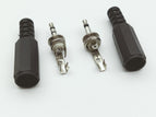 100pcs Audio Male 2.5mm Plug Jack Soldering connector adapter