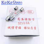 100pcs/lot 6*40mm 5KV Microwave Oven Fuse 0.6A 0.65A 0.7A 0.75A 0.8A 0.85A 0.9A Glass Tube Fuse 5000V 6x40mm High-voltage Fuse
