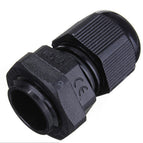 100pcs/lots Cable Glands  PG7  Plastic Nylon Waterproof Joints IP68 cable connector for 3-6.5mm cable Black/white