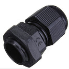 100pcs/lots PG11 Black/white Plastic Nylon Waterproof Cable Glands Joints IP68 cable connector for 5-10mm cable