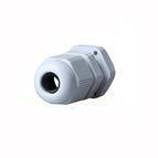 100pcs/lots gland PG9 lot Black/white IP68 cable connector Plastic Nylon Waterproof cable Glands Joints for 4-8mm cable
