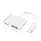 1080P Lightning To HDMI-Compatible 2 Ports Splitter Cable Converter Digital AV Adapter Phone Accessories for iPhone iPad To TV