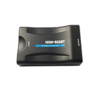 1080p HDMI to Scart converter kabel with power supply for PS4 DVD ect to old TV with scart