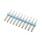 10Pcs 1mm 3.175mm Shank End Mill Set Carbide Blade Engraving Cutter CNC Bits For Drilling Printed Circuit Board PCB Drill Bit