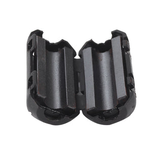 10Pcs Black Clip On Clamp RFI EMI Noise Core Filters Ferrite Core For 5mm 7mm 9mm 13mm Cable Connector Filters Holder #103 wholesale bulk price