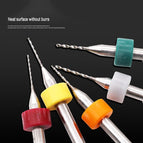 10Pcs Pcb Mini Drill 0.1-1/ 0.3-1.2/0.6-1.5/1.5-2.4/ 2.1-3.0Mm Tungsten Steel Carbide For Circuit Board Cnc Drill Bits Machine
