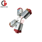 10Pcs R130 DC Motor 130 Hobby Micro Motor DC 3-6V 0.35-0.4A 8000 RPM for Toy RC Card