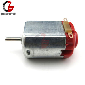 10Pcs R130 DC Motor 130 Hobby Micro Motor DC 3-6V 0.35-0.4A 8000 RPM for Toy RC Card