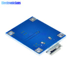10Pcs TP4056 Micro USB 5V 1A 18650 Lithium Battery Charger Board With Led Indicator Automatic Protection 4.5~5.5V