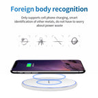 10W Fast Wireless Charger For Samsung S10 S9/S9+ S8 USB Qi Charging Pad For iPhone 11 XS Max XR X 8 Phone Qi Charger Wireless