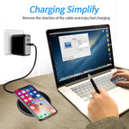 10W Fast Wireless Charger For Samsung S10 S9/S9+ S8 USB Qi Charging Pad For iPhone 11 XS Max XR X 8 Phone Qi Charger Wireless