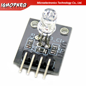 10pcs Electronics 4pin RGB Module KY-016 Three Colors 3 Color RGB LED Sensor Module for Arduino DIY Starter Kit KY016