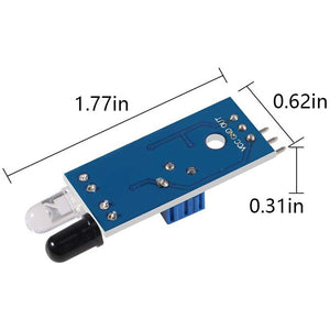 10pcs IR Infrared Obstacle Avoidance Sensor For Arduino Smart Car Robot IR Transmitting and Receiving Tube Photoelectric Switch