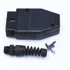10pcs Universal 16Pin 16 pin EOBD2 OBDii OBD II OBD2 J1962 Connector Male Plug Adapter 1 Piece