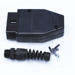 10pcs Universal 16Pin 16 pin EOBD2 OBDii OBD II OBD2 J1962 Connector Male Plug Adapter 1 Piece