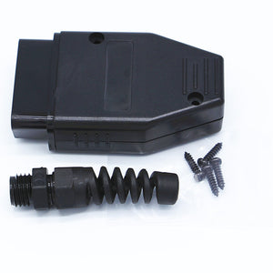 10pcs Universal 16Pin 16 pin EOBD2 OBDii OBD II OBD2 J1962 Connector Male Plug Adapter 1 Piece