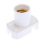 10pcs White Lampholder E12 Bulb Base Socket Lamp Holder