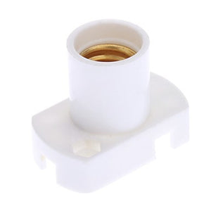 10pcs White Lampholder E12 Bulb Base Socket Lamp Holder