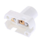 10pcs White Lampholder E12 Bulb Base Socket Lamp Holder